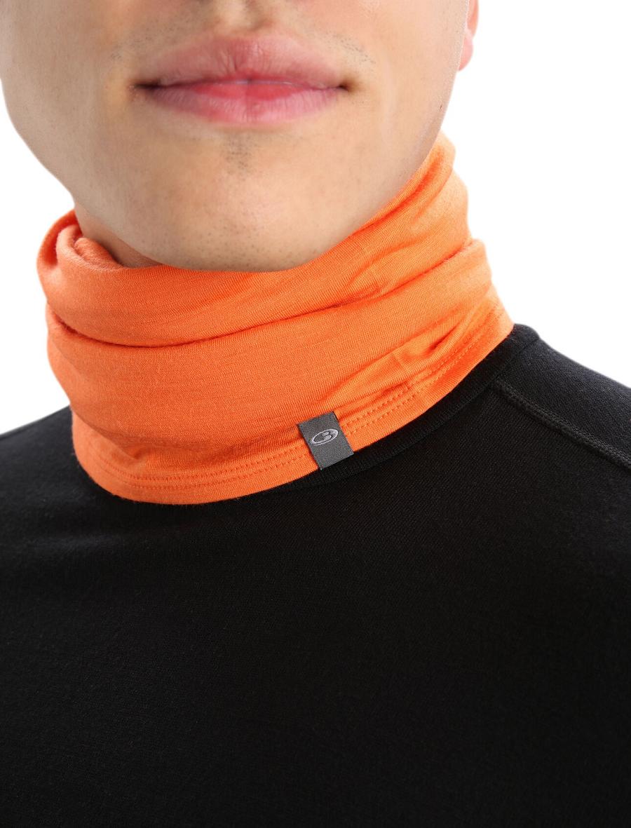 Flash Men's Icebreaker Unisex Merino Flexi Chute Scarves | USA 1069DFMN